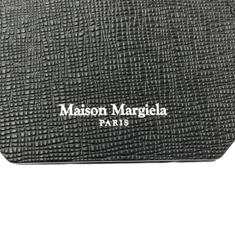 Maison Margiela / メゾンマルジェラ | レザー クロコダイル柄 クロシェット ネックストラップ キーホルダー |