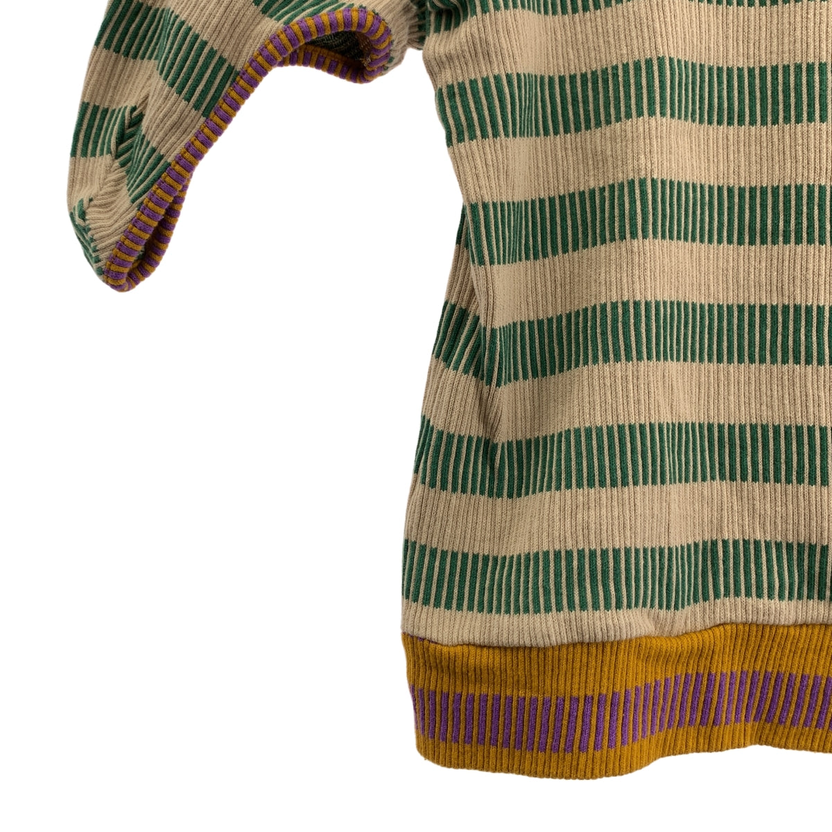 jonnlynx / ジョンリンクス | piano duo tee マルチボーダー Tシャツ | F | レディース