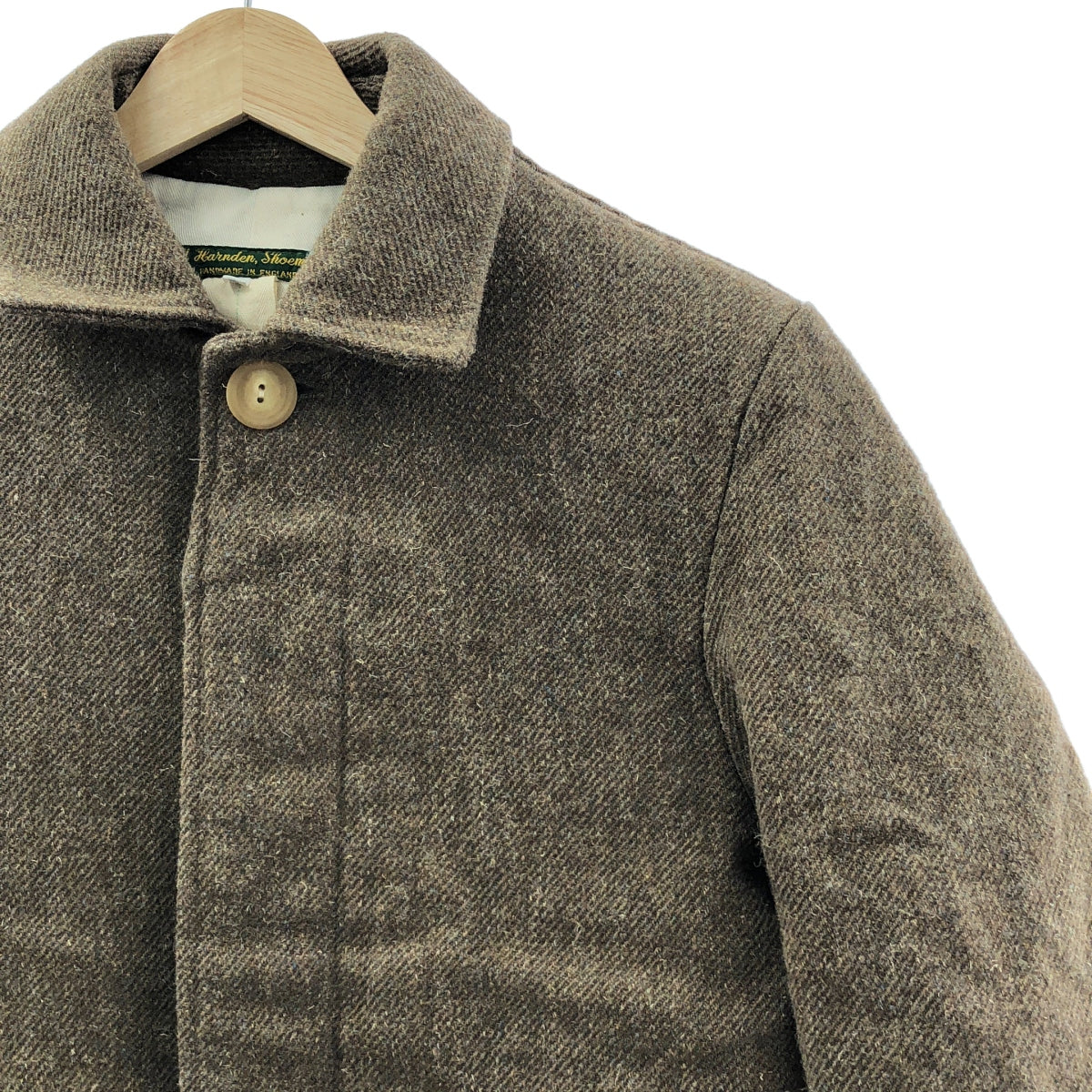 PAUL HARNDEN ポールハーデン ツイードマックコート Paul Harnden / ポールハーデン | Womens long Mac / ツイード
