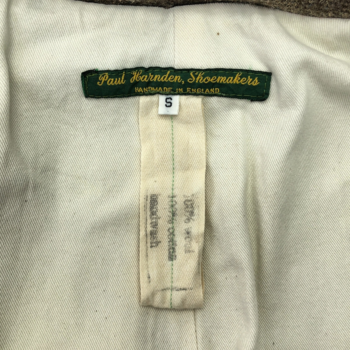 Paul Harnden / 폴하덴 | ​​Womens long Mac / 트위드 롱 맥 코트 | S |