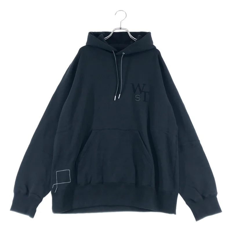 sacai / サカイ | × WTAPS / 雙十字 Flock Print Hoodie / 植絨印花連帽衫 | 5 | 男士