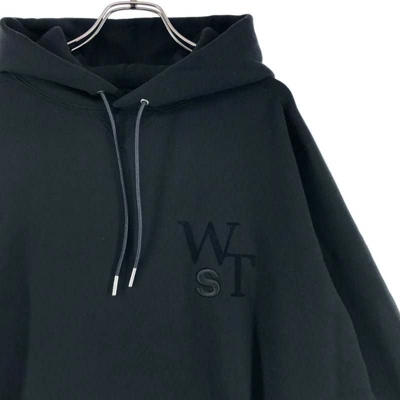 sacai / サカイ | × WTAPS / 雙十字 Flock Print Hoodie / 植絨印花連帽衫 | 5 | 男士