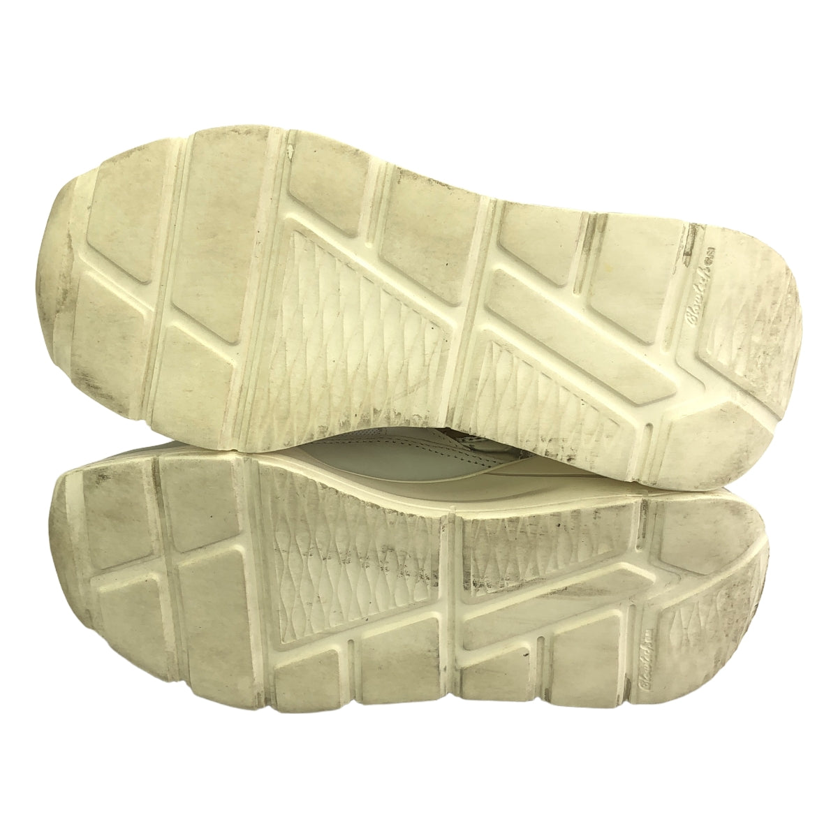 日期 / 日期 | FUGA / Fuga 皮革 Switch 低筒運動鞋 | 23.5 |白色/銀色|女性的