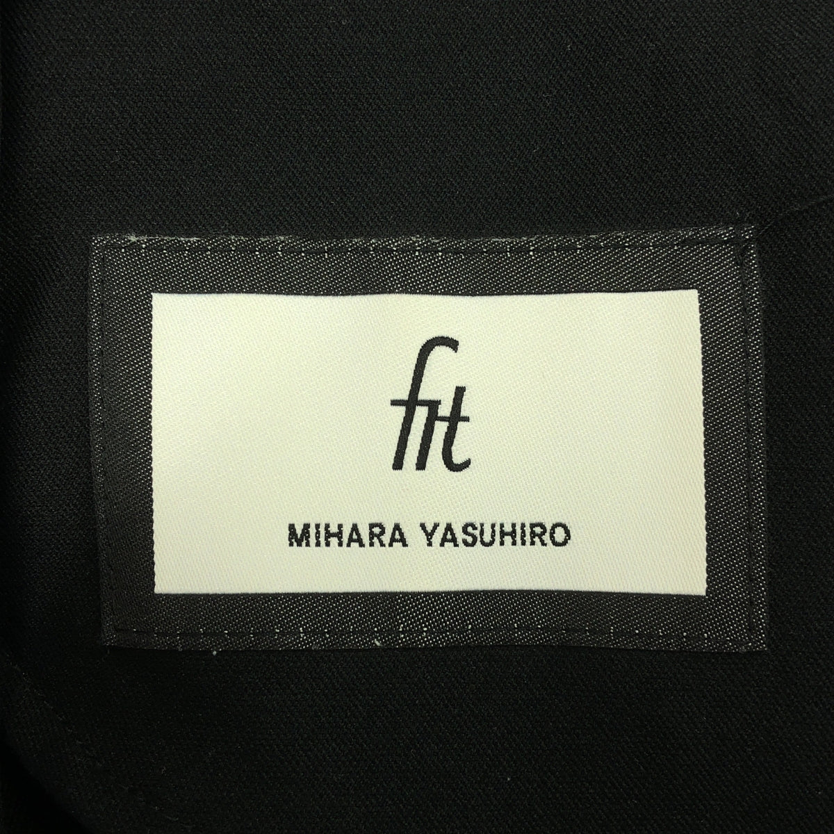 FIT MIHARAYASUHIRO / フィットミハラヤスヒロ | ライン トラックパンツ | 46 | ブラック/ピンクベージュ | メンズ