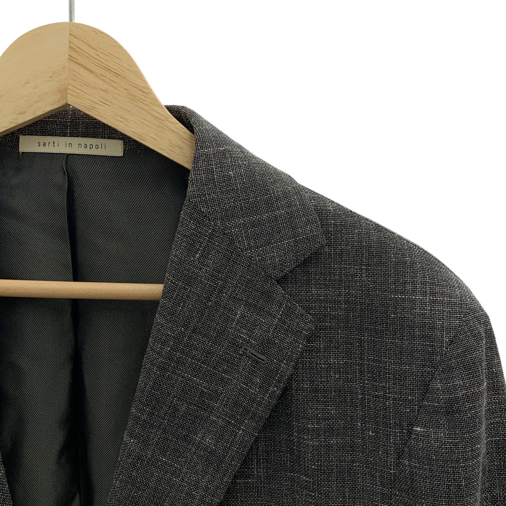 De Petrillo | 羊毛與絲綢 2B 訂製外套 | 尺寸 48 |