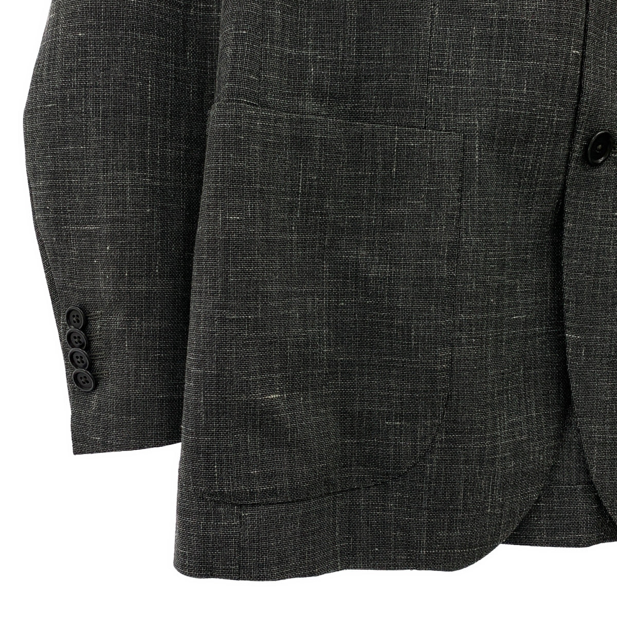 De Petrillo | 羊毛與絲綢 2B 訂製外套 | 尺寸 48 |