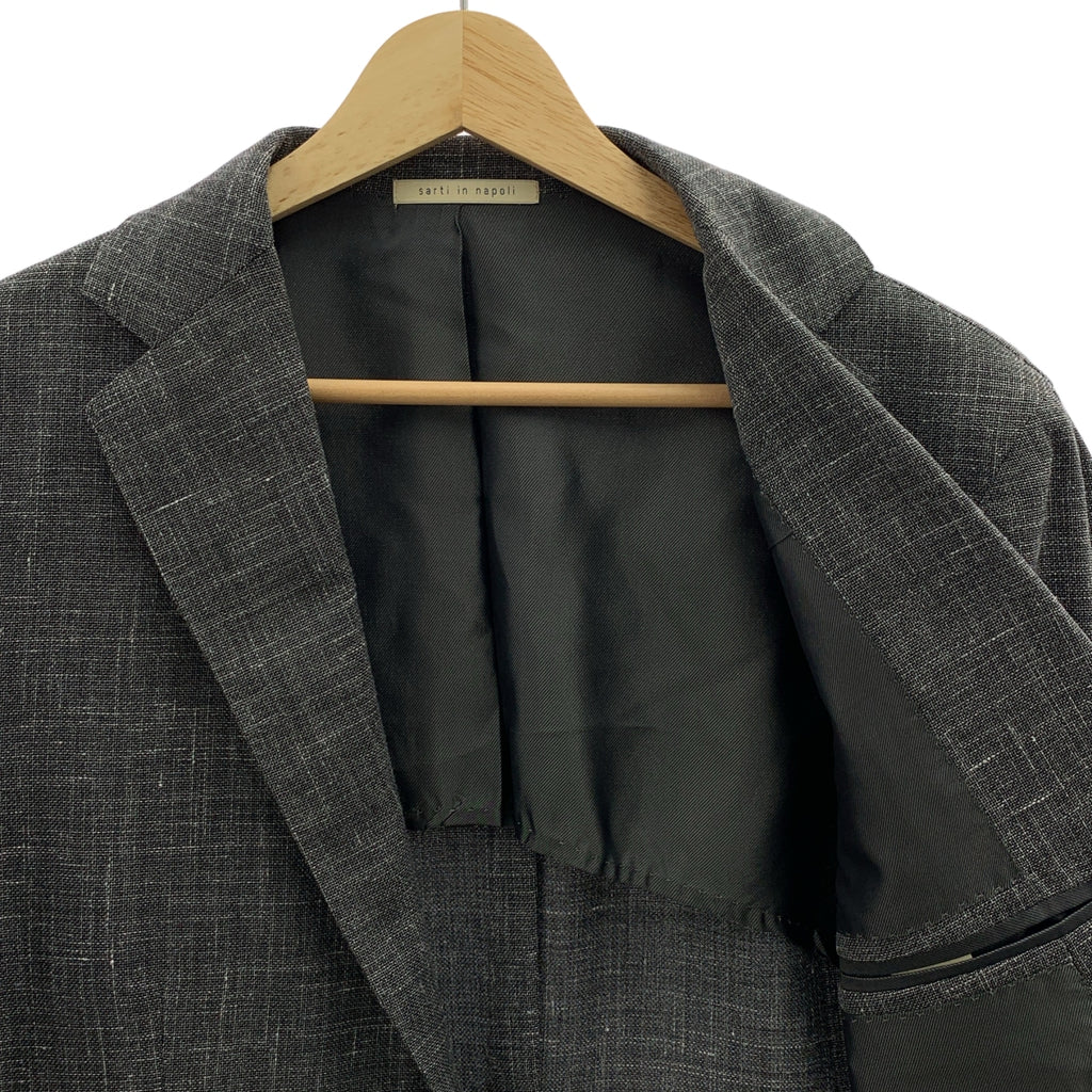 De Petrillo | 羊毛與絲綢 2B 訂製外套 | 尺寸 48 |
