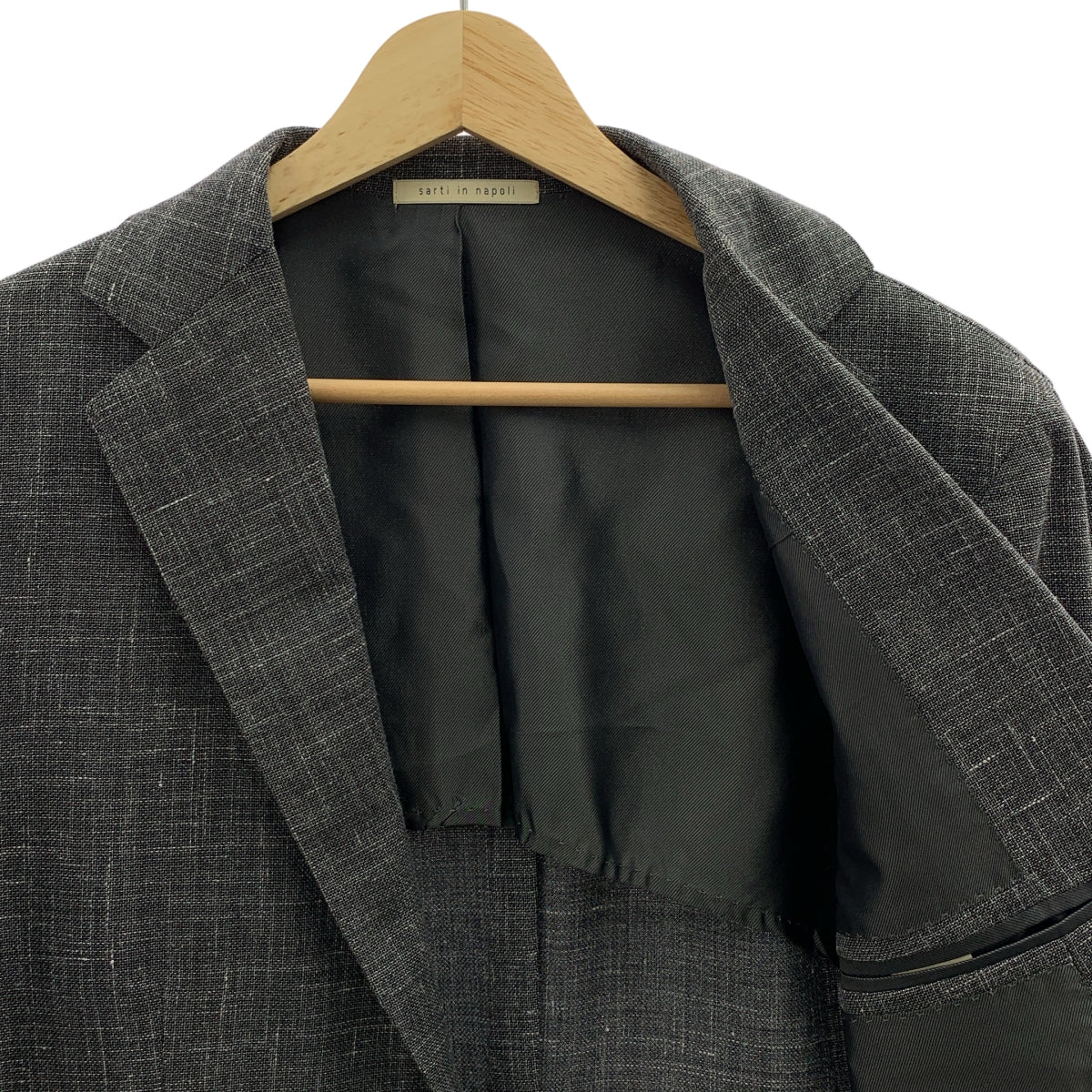 De Petrillo | 羊毛與絲綢 2B 訂製外套 | 尺寸 48 |