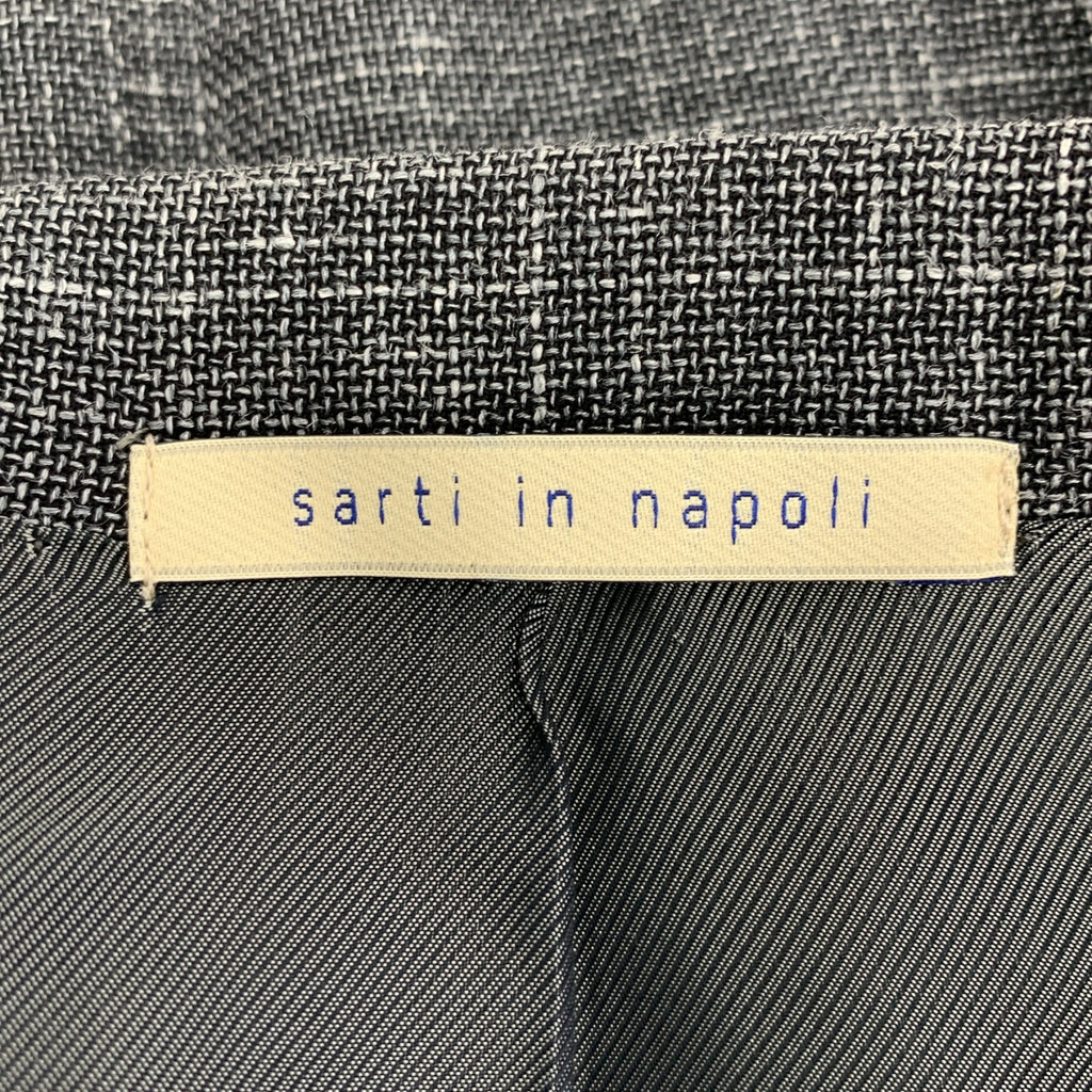 De Petrillo | 羊毛與絲綢 2B 訂製外套 | 尺寸 48 |