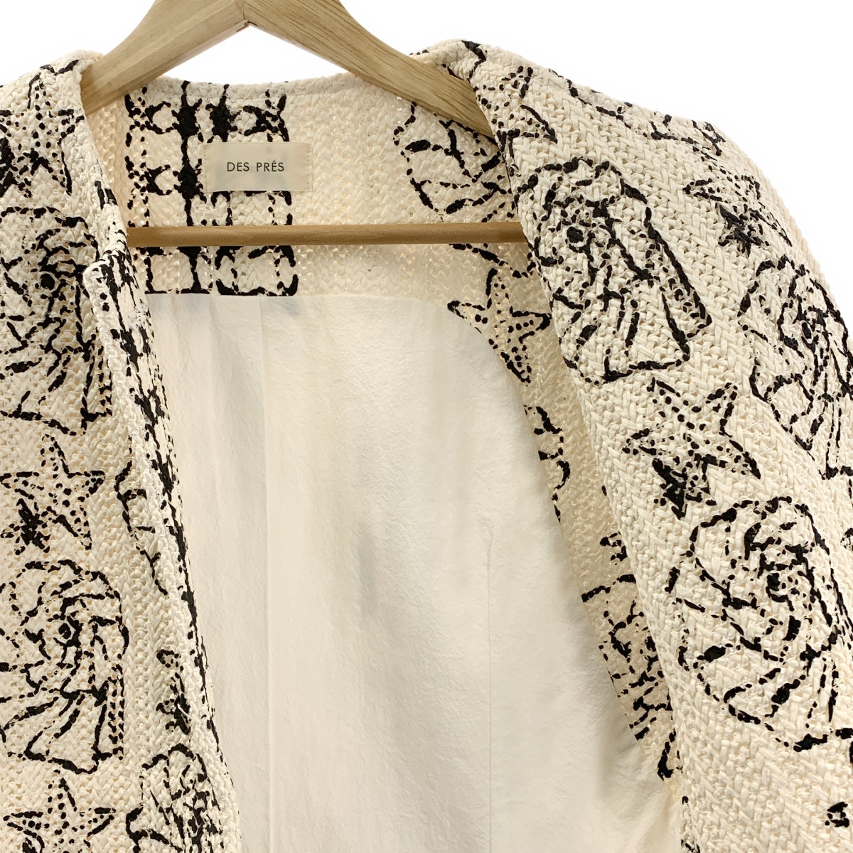 DES PRES | 貝殼印花 Russell 針織圓領馬甲/背心 | F | 女款