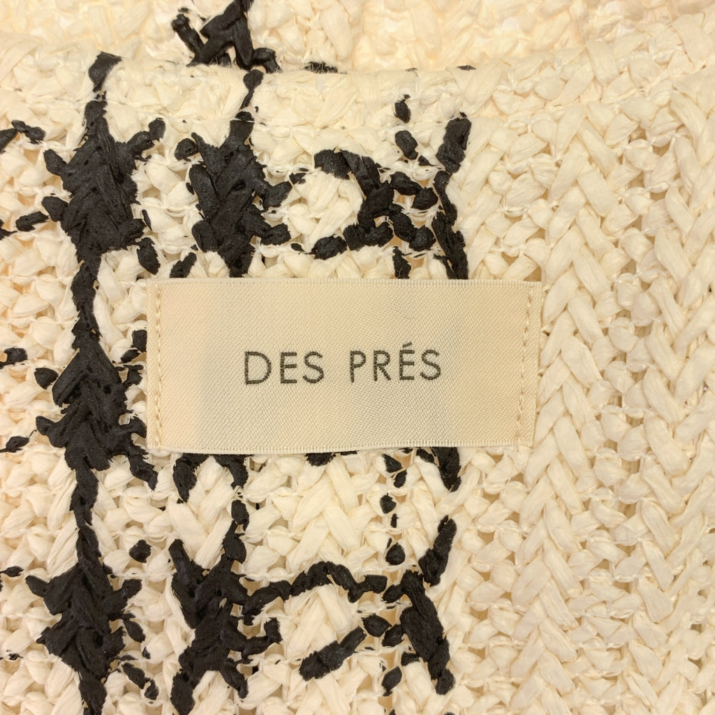 DES PRES | 貝殼印花 Russell 針織圓領馬甲/背心 | F | 女款