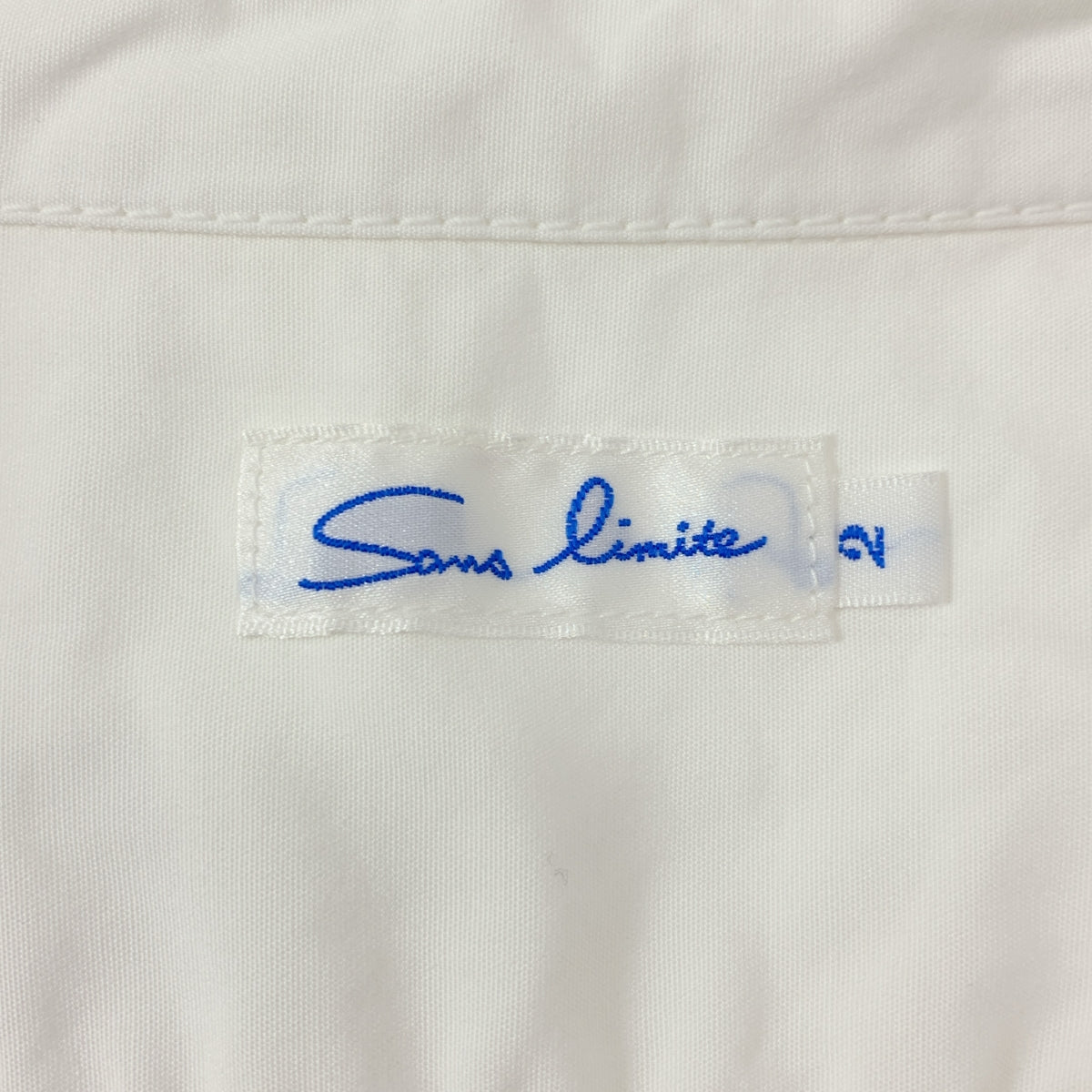 sans limite | 棉質三針寬版襯衫 | 尺寸 2 | 男款