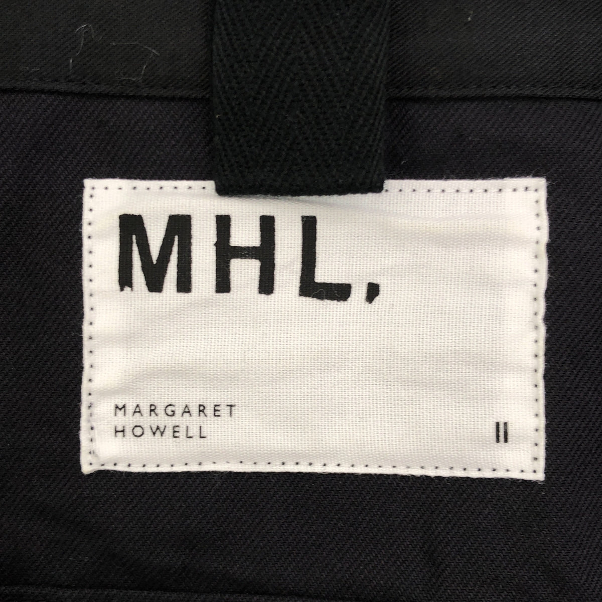 MHL. / 엠에이치엘 마가렛 하웰 | 2022SS | FADED COTTON TWILL 원피스 | 2 | 네이비 | 여성