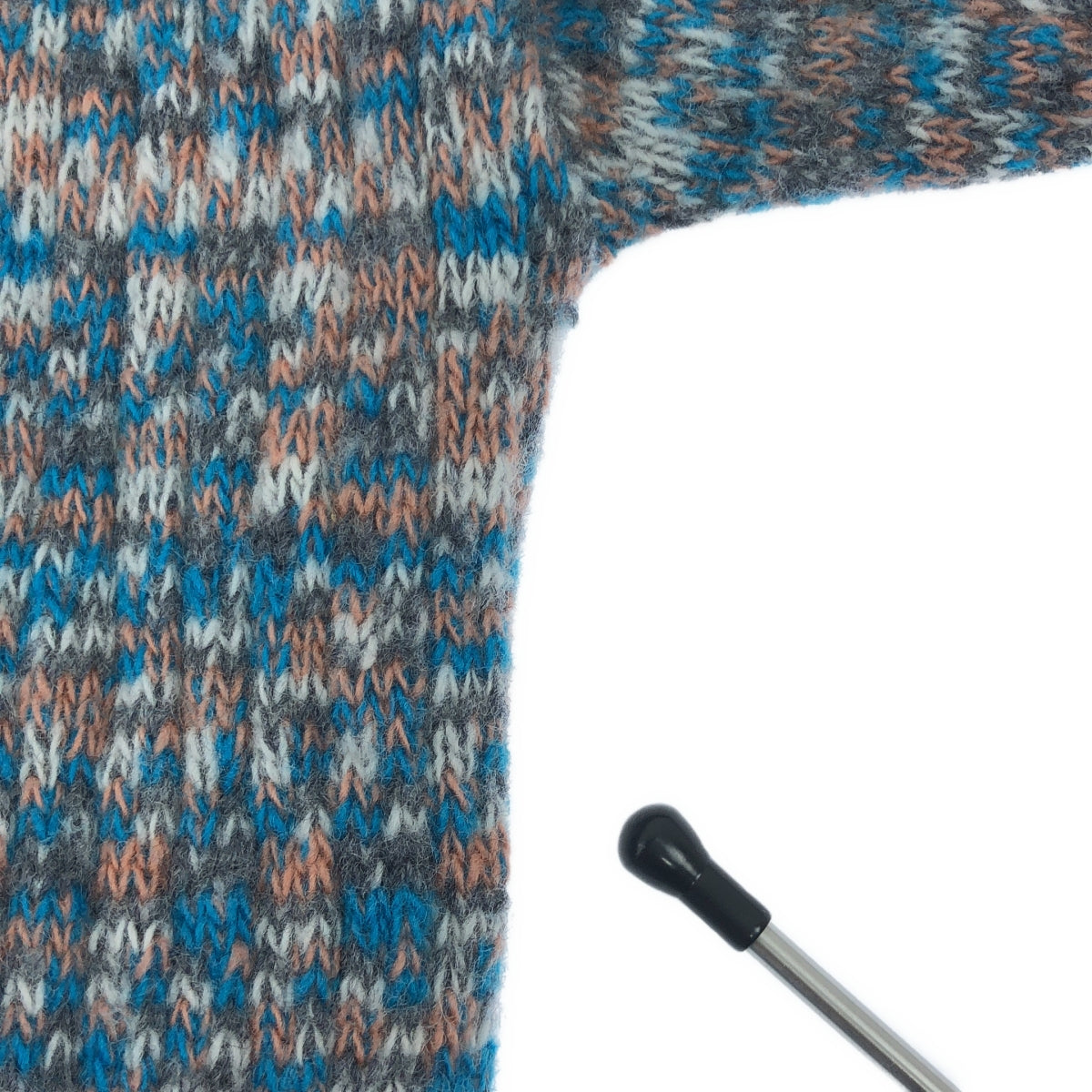 LOEWE / 로에베 | Crochet Knit Cardigan Anagram 로고 가디건 | XS | 멀티 컬러 | 여성