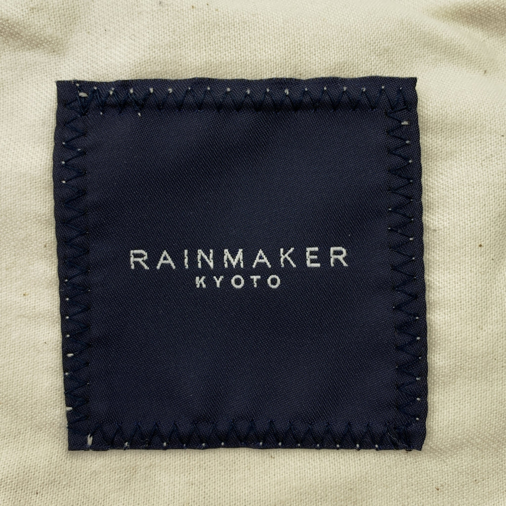 RAINMAKER / レインメーカー | 2024SS | CANVAS SIDE BELTED WIDE TROUSERS サイドベルトワイドトラウザーズ パンツ | 4(46) | カーキ | メンズ