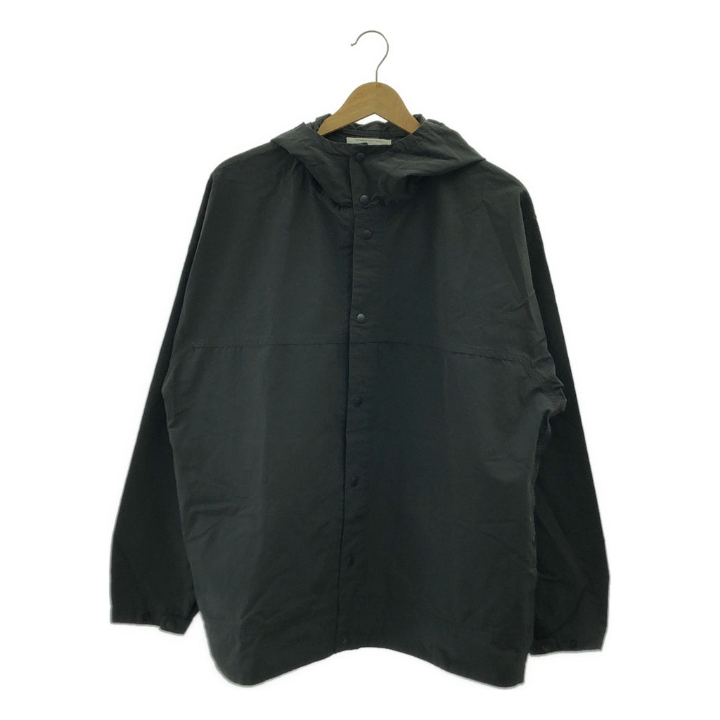 YAECA / ヤエカ | HOODED SHIRTS / コットン フードシャツ | M | ダークネイビー | メンズ