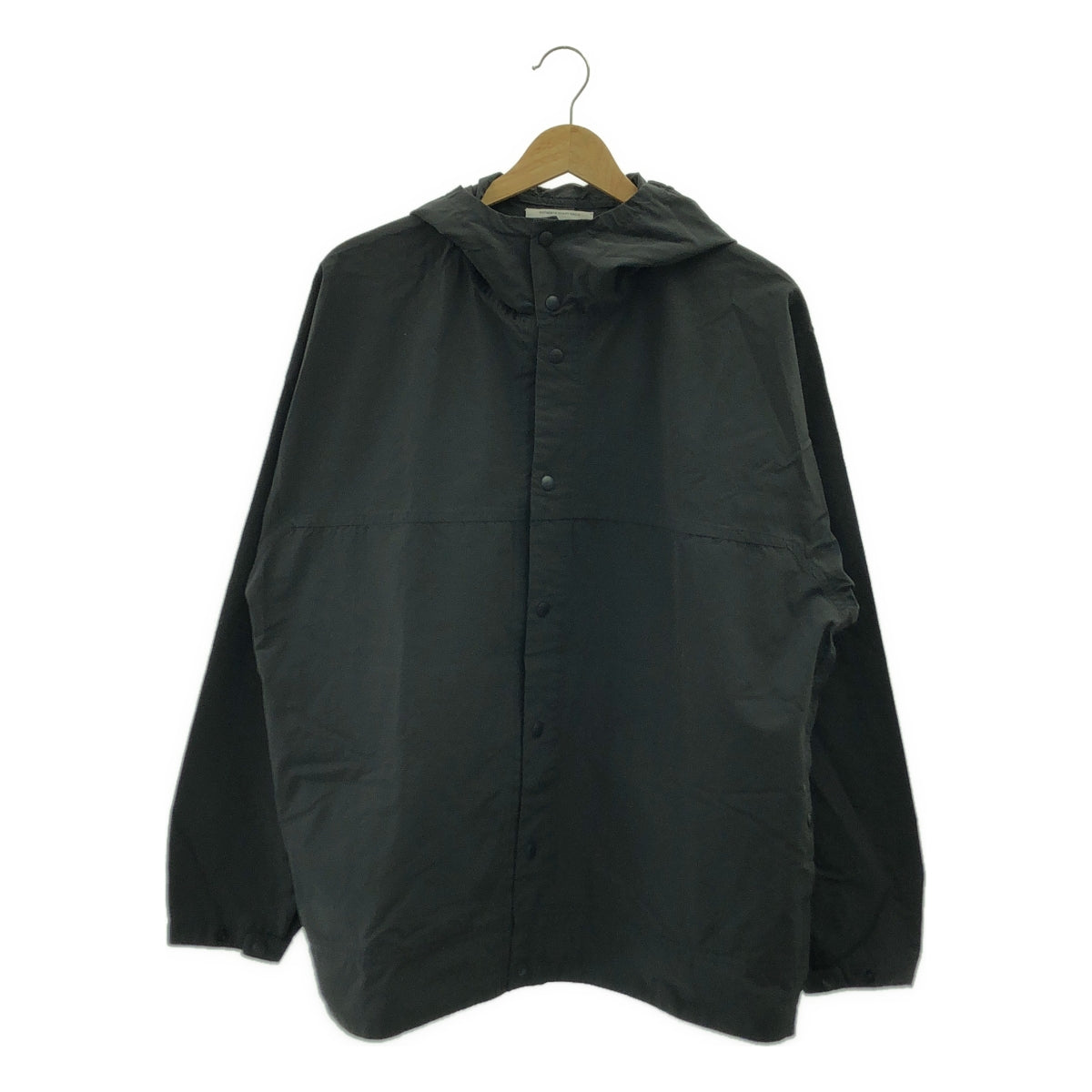 YAECA / ヤエカ | HOODED SHIRTS / コットン フードシャツ | M | ダークネイビー | メンズ