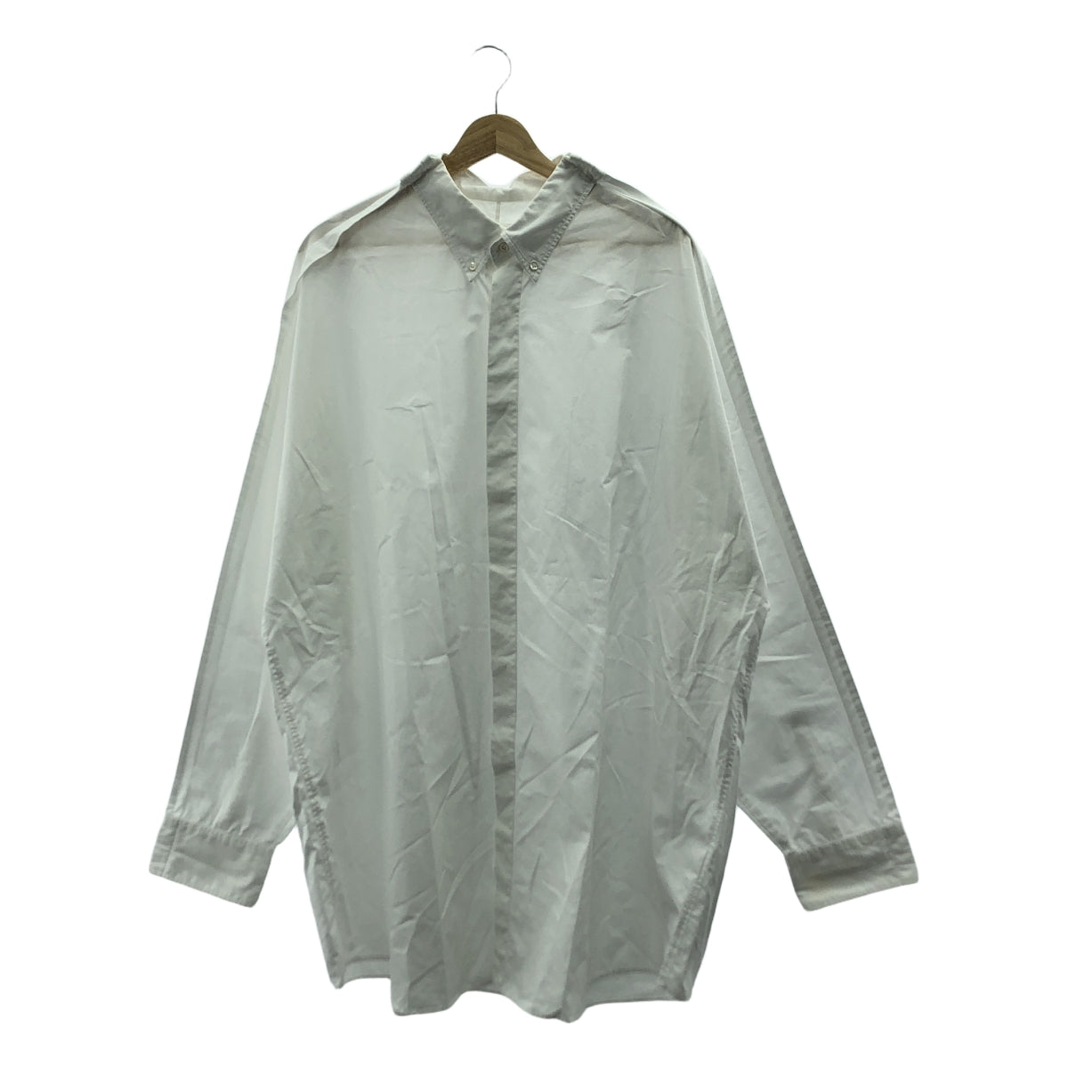 Maison Margiela / メゾンマルジェラ | 2019AW | オーバーサイズ ボタンダウンシャツ | 39 | ホワイト | メンズ