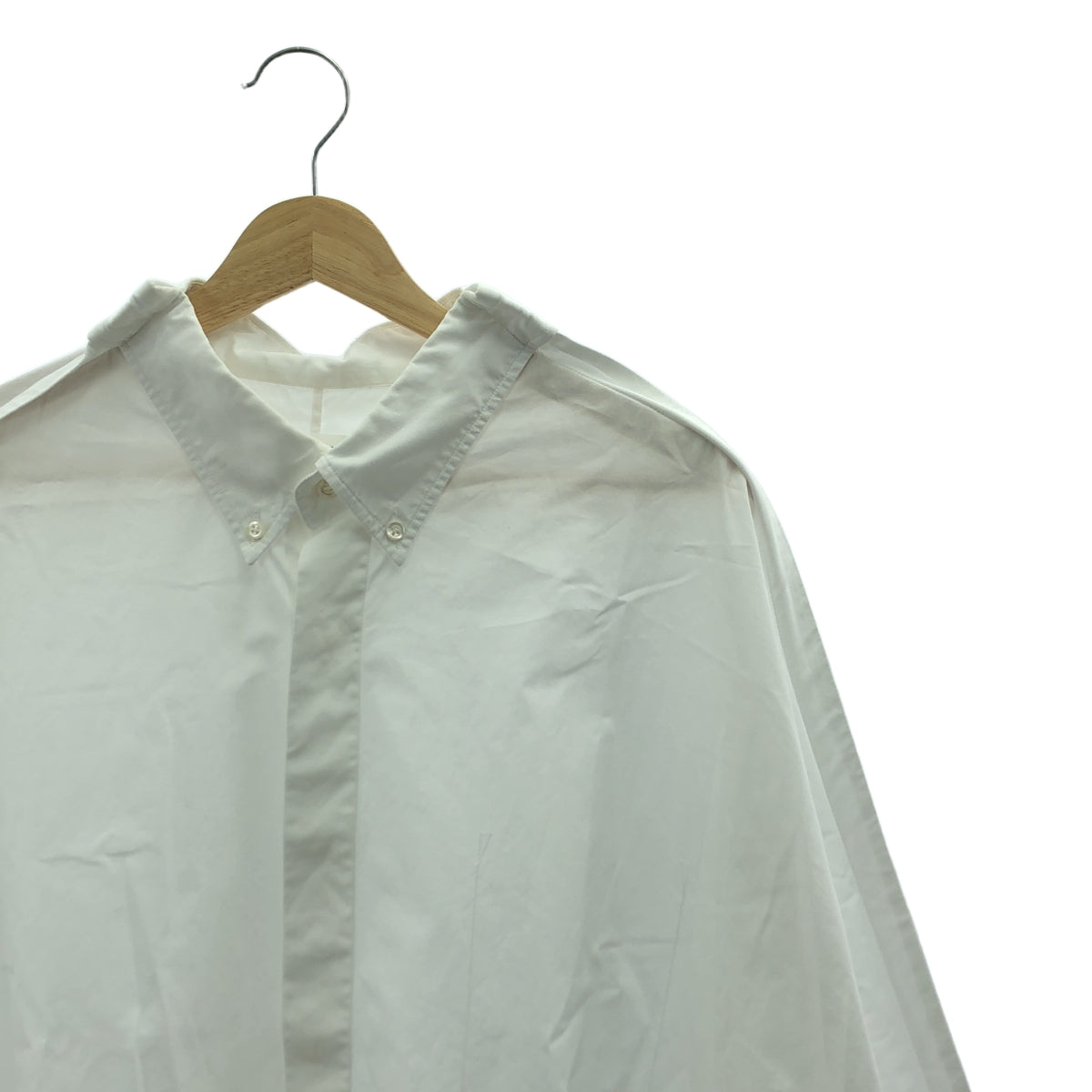 Maison Margiela / メゾンマルジェラ | 2019AW | オーバーサイズ ボタンダウンシャツ | 39 | ホワイト | メンズ