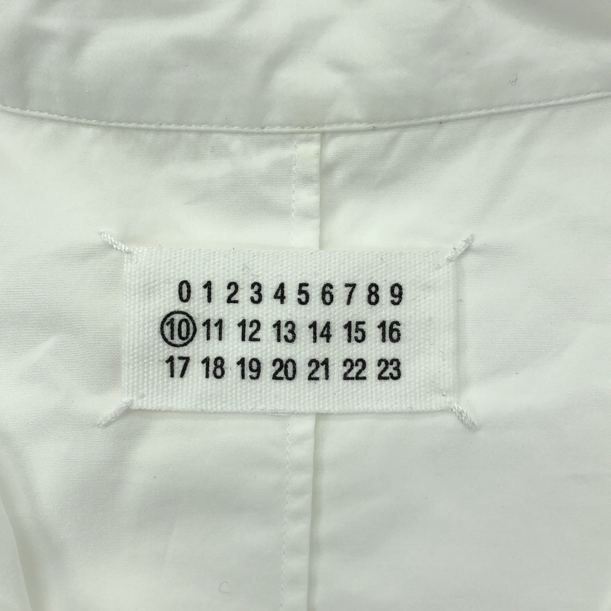 Maison Margiela / メゾンマルジェラ | 2019AW | オーバーサイズ ボタンダウンシャツ | 39 | ホワイト | メンズ