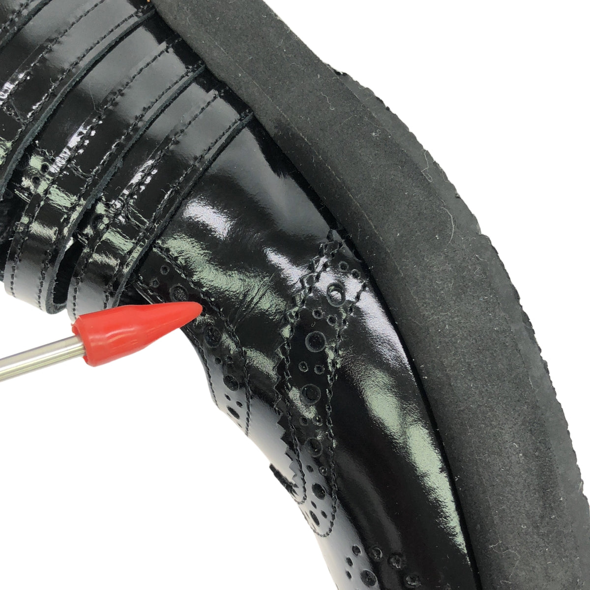 [Good Condition] tricot COMME des GARCONS | Patent Leather Mary Jane Strap Shoes | Size 22.5 | Black | Women's