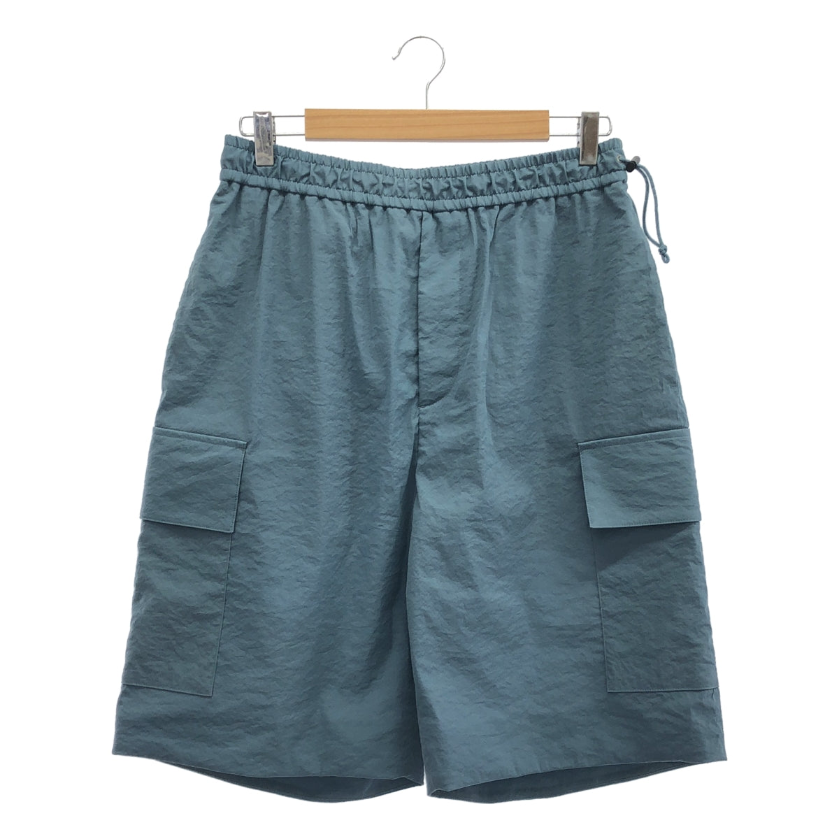 ATON / エイトン | HIGH STRETCH NYLON EASY CARGO SHORTS ハイストレッチ カーゴ ショートパンツ | 4 |