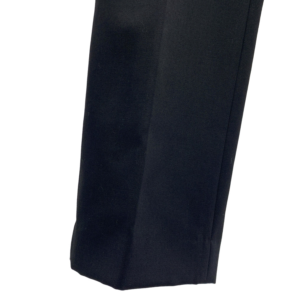 【成色極佳】UNION LAUNCH | 金色紐帶雙排扣修身西裝外套/西裝套裝，全襯裡，西褲和休閒褲 | 小號 | 黑色 | 女款