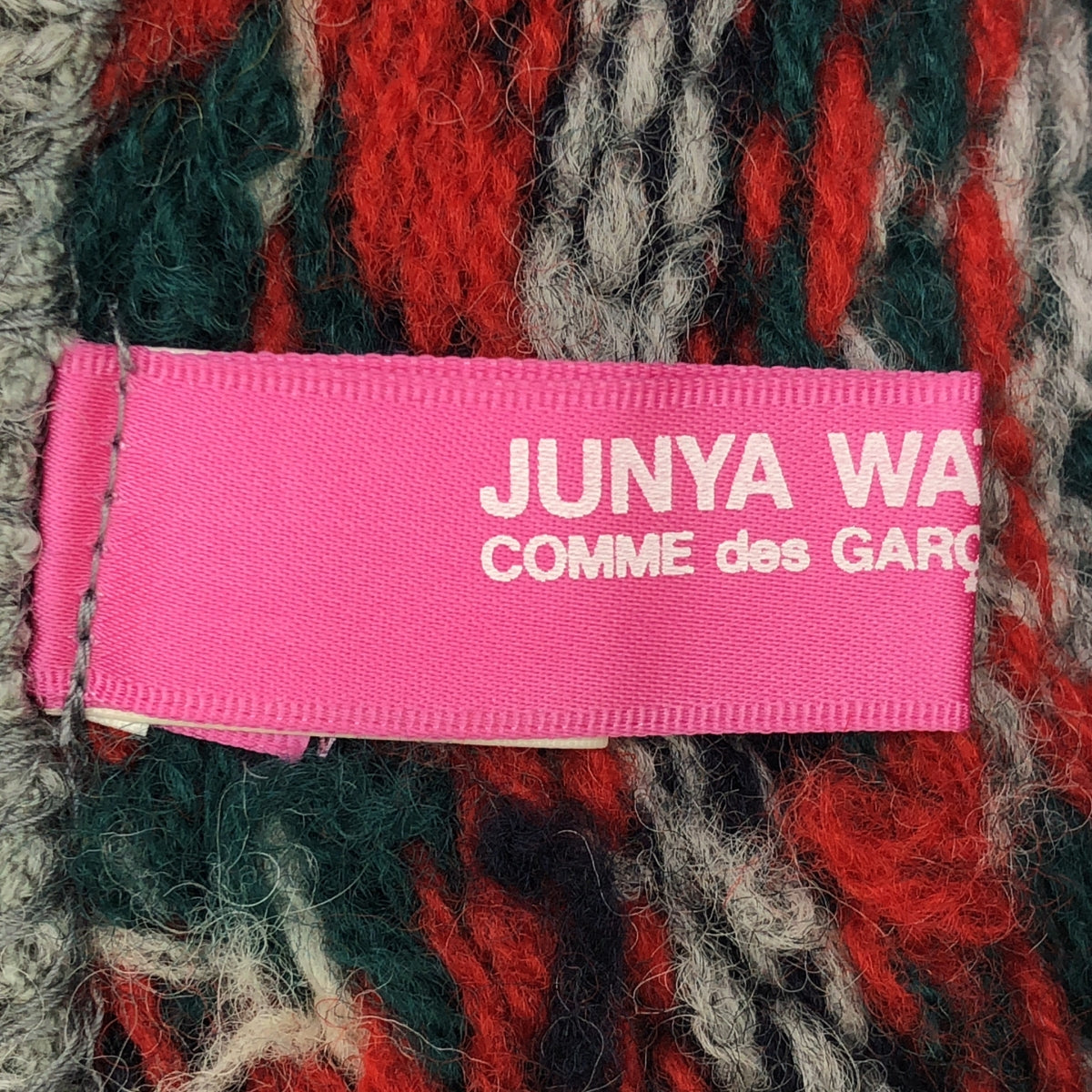 JUNYA WATANABE MAN PINK / ジュンヤワタナベマンピンク | ノルディック柄 ウール ソックス | グレー