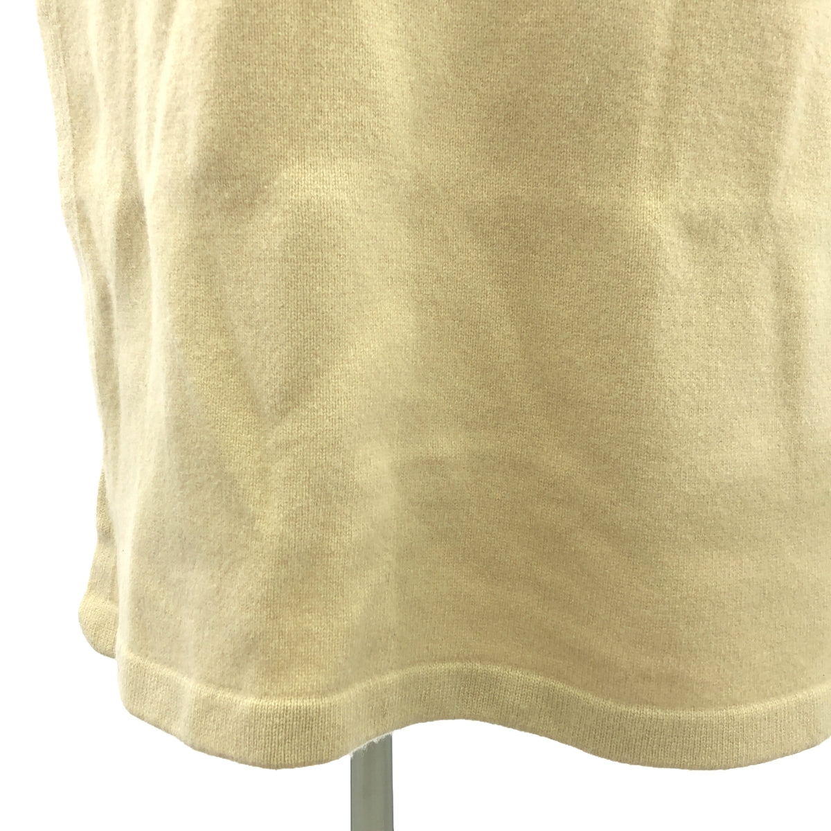 接力棒 |連帽針織洋裝 |米色 |女性的