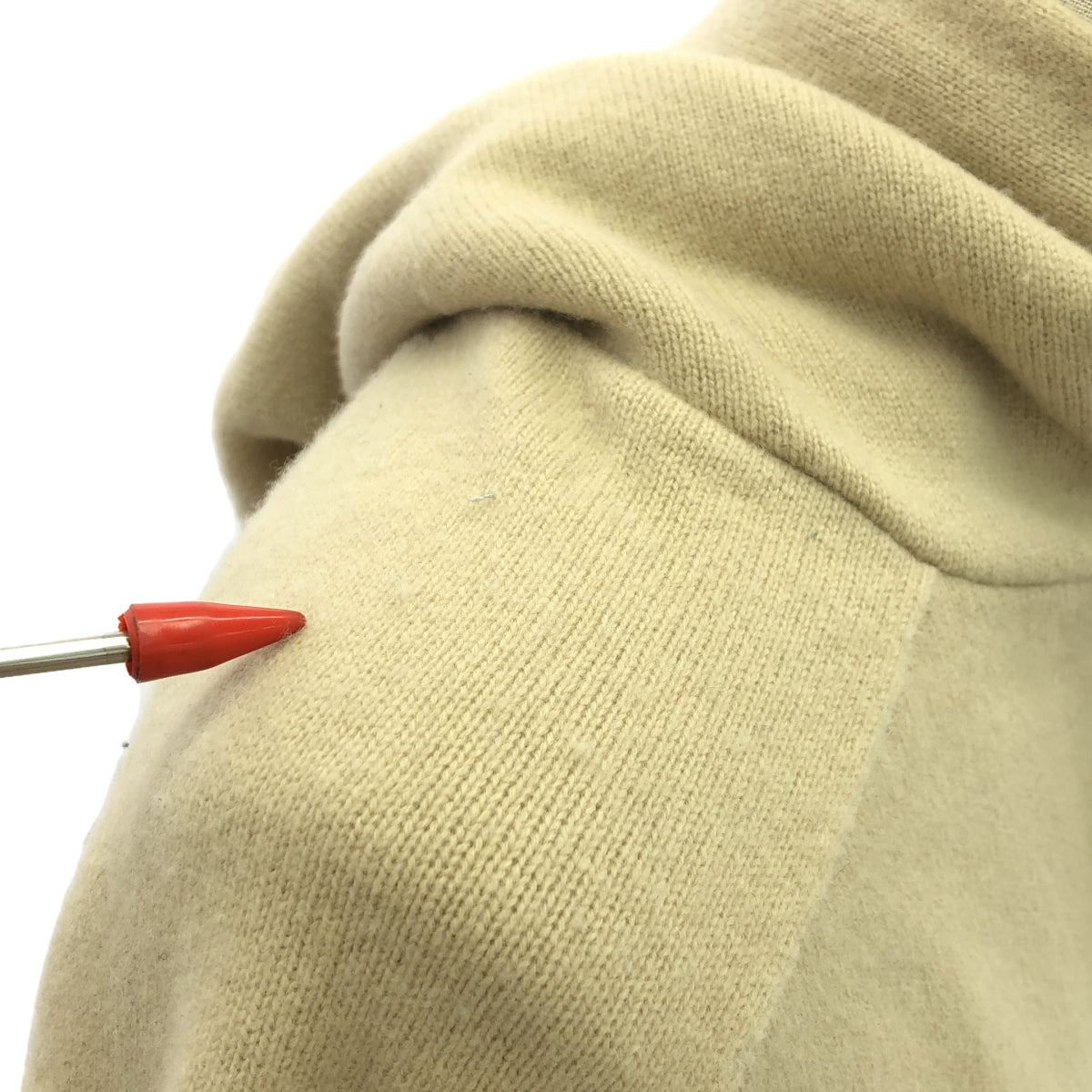 BATONER / バトナー | フーデッド ニットワンピース | ベージュ | レディース