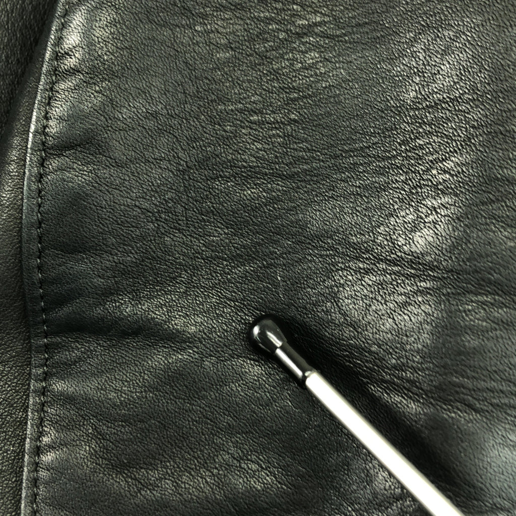 【미품】 UNDER COVER / 언더 커버 | 소가죽 카우레자 더블 라이더스 재킷 / 총 안감 | 2 | 블랙 | 여성