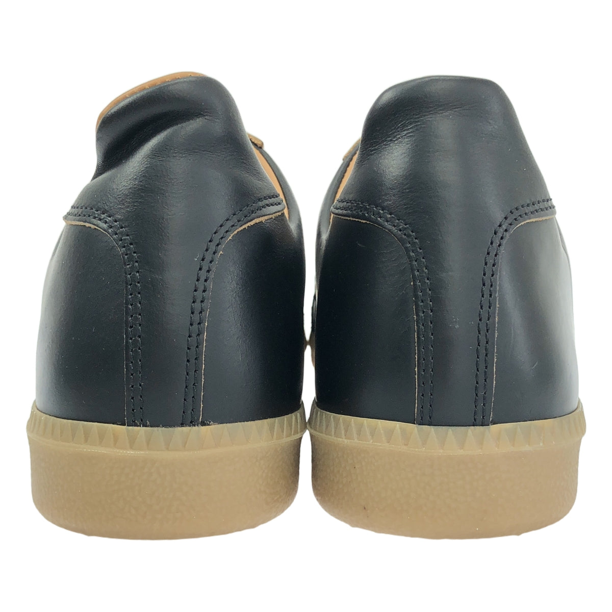 【미품】 REPRODUCTION OF FOUND / 리프로덕션 오브 파운드 | 2024SS | GERMAN MILITARY TRAINER Horween Chromexcel Leather 호윈 사 크롬 엑셀 가죽 독일 트레이너 운동화 | 40 | 블랙 | 남성