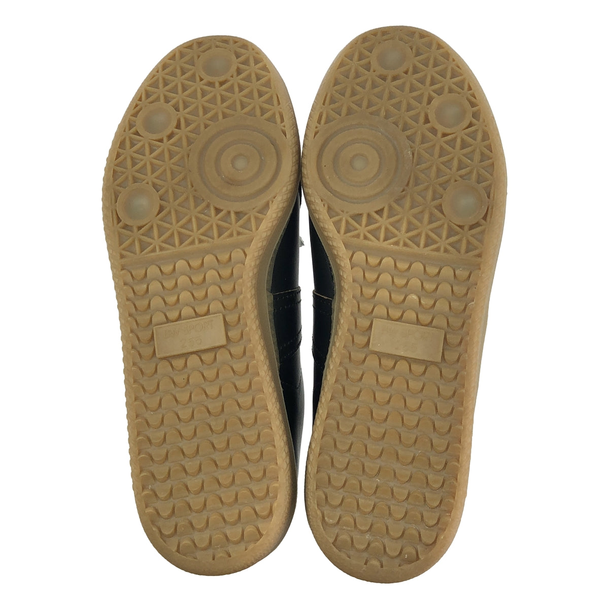 【미품】 REPRODUCTION OF FOUND / 리프로덕션 오브 파운드 | 2024SS | GERMAN MILITARY TRAINER Horween Chromexcel Leather 호윈 사 크롬 엑셀 가죽 독일 트레이너 운동화 | 40 | 블랙 | 남성