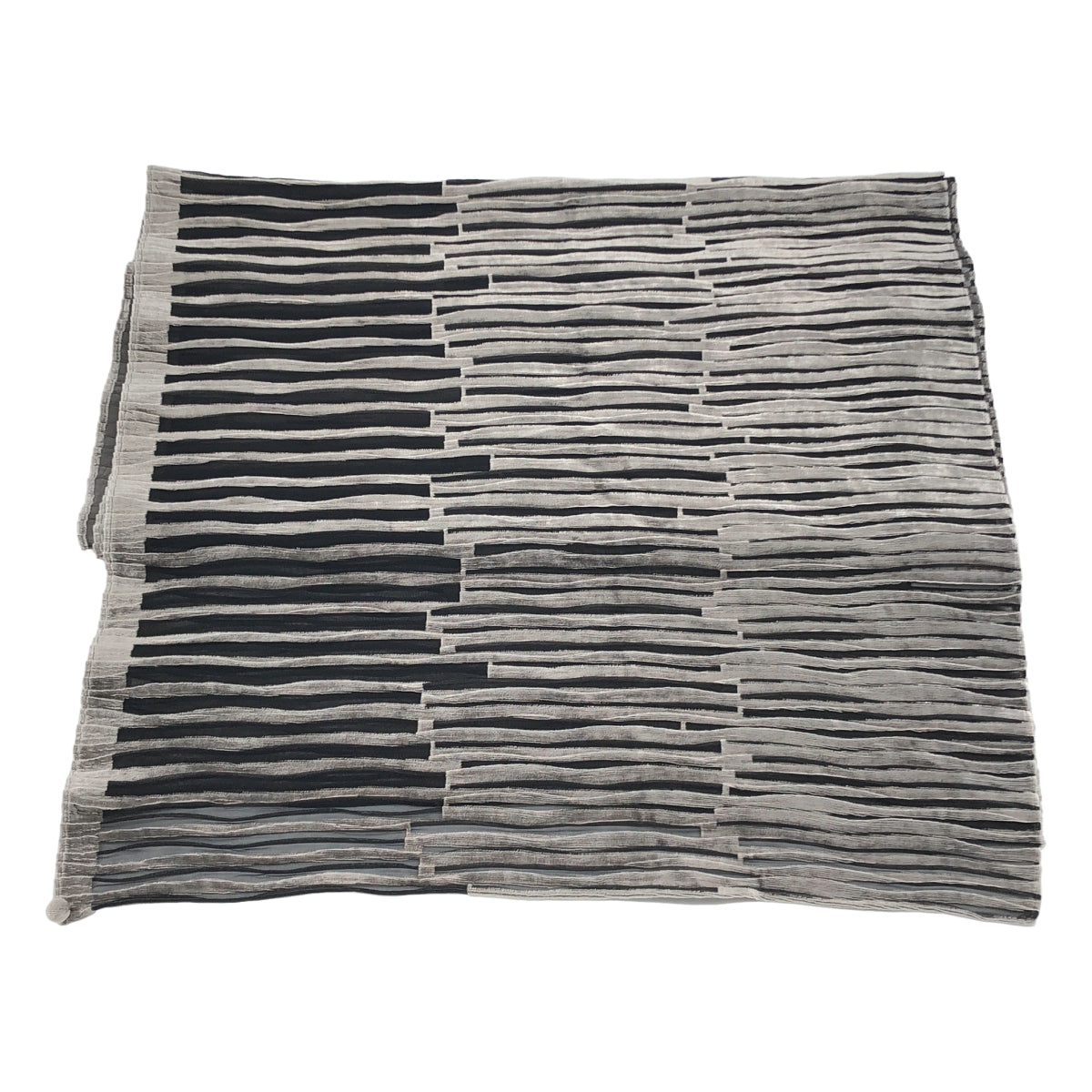 ISSEY MIYAKE / イッセイミヤケ | 2014AW | ベルベット プリーツ ストール |