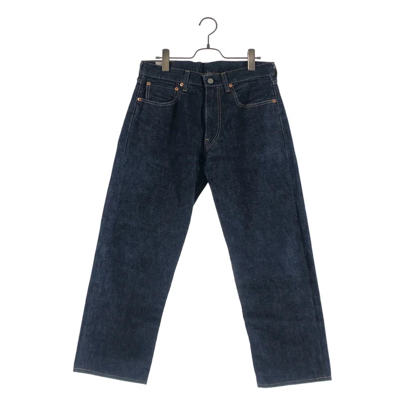 ANATOMICA / アナトミカ | 618 LEAN 14oz / ロゴレザーパッチ セルビッチ デニムパンツ | 32 | メンズ