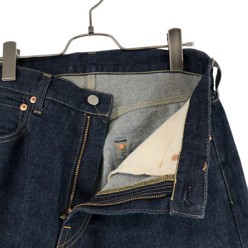 ANATOMICA / アナトミカ | 618 LEAN 14oz / ロゴレザーパッチ セルビッチ デニムパンツ | 32 | メンズ