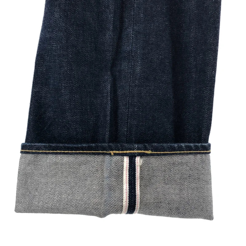 ANATOMICA / アナトミカ | 618 LEAN 14oz / ロゴレザーパッチ セルビッチ デニムパンツ | 32 | メンズ