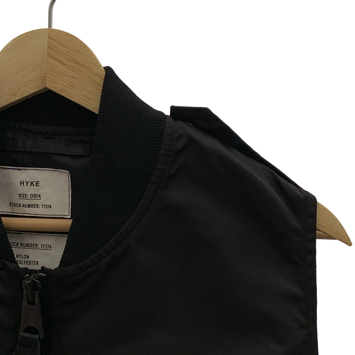 HYKE / ハイク | 2023SS | TYPE L-2A CROPPED TOP ナイロン クロップド