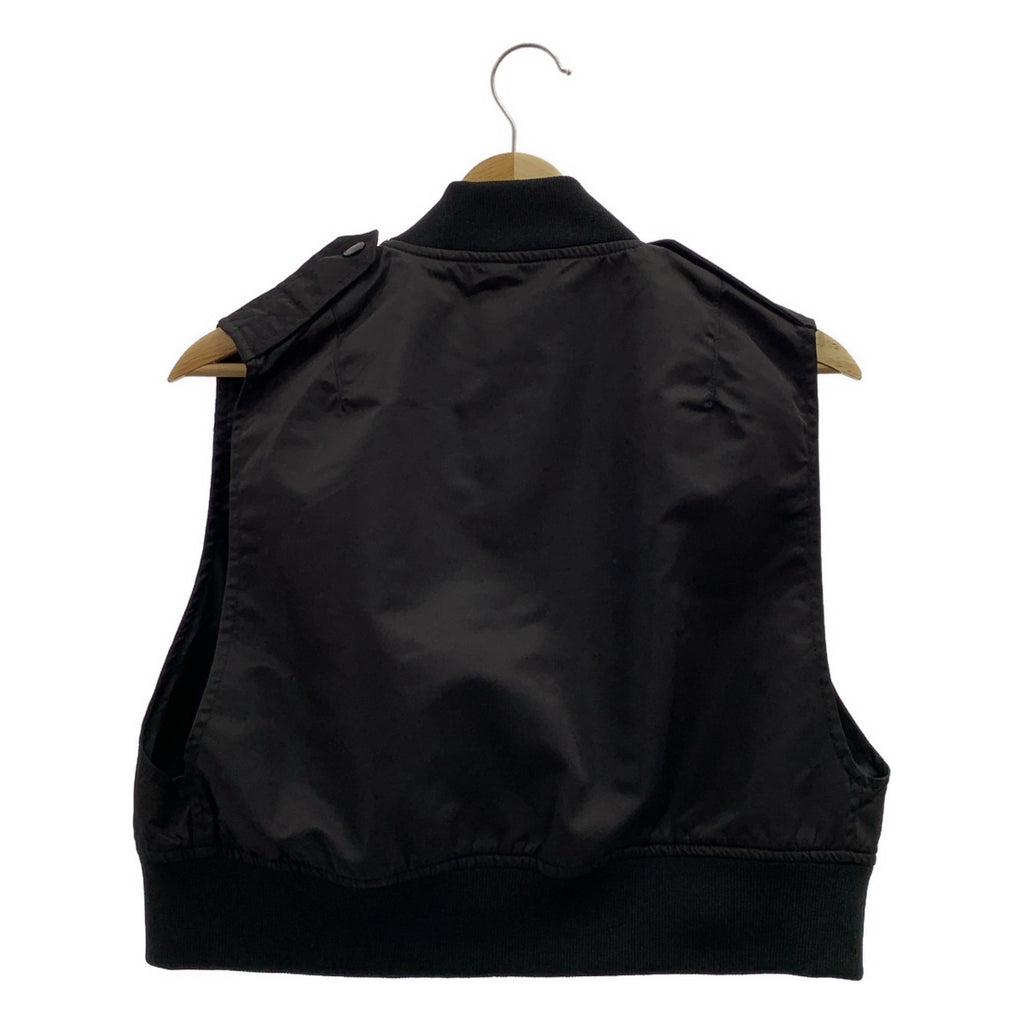 HYKE / 하이크 | 2023SS | TYPE L-2A CROPPED TOP 나일론 크롭 베스트 |