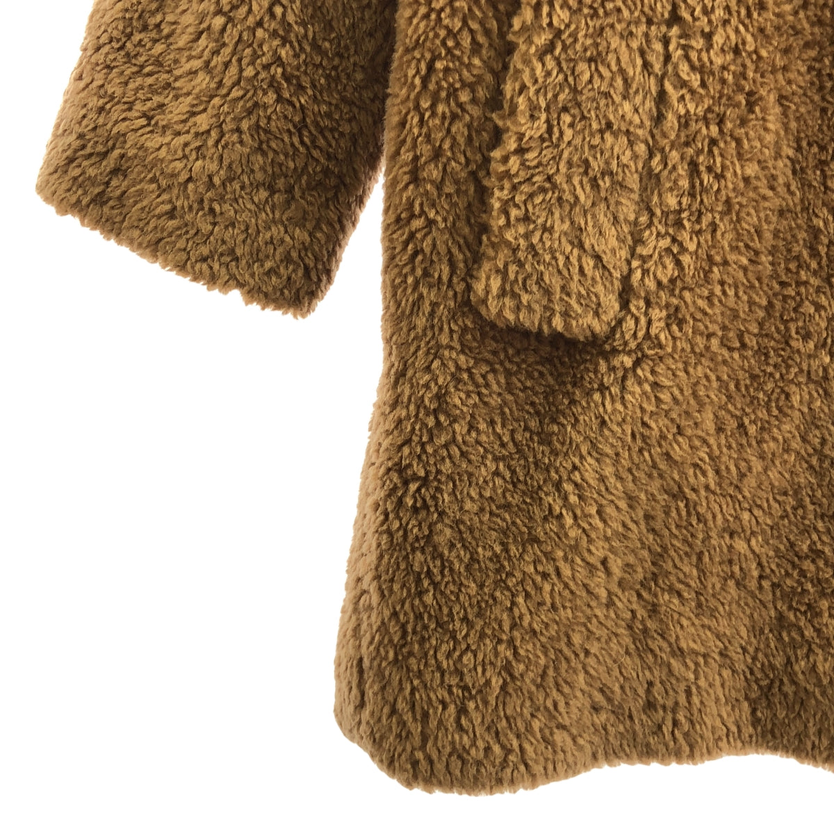 WEEKEND MAX MARA / ウィークエンドマックスマーラ | テディベア ボア ショート コート | 40 | ブラウン | レディース