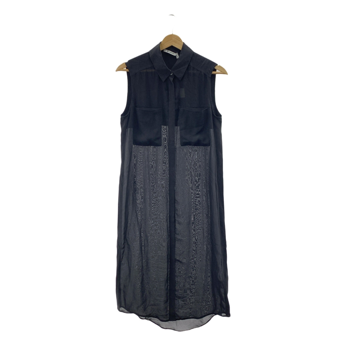 T by Alexander Wang | 100% 絲質 / 絲質無袖襯衫裙 | XS | 女款