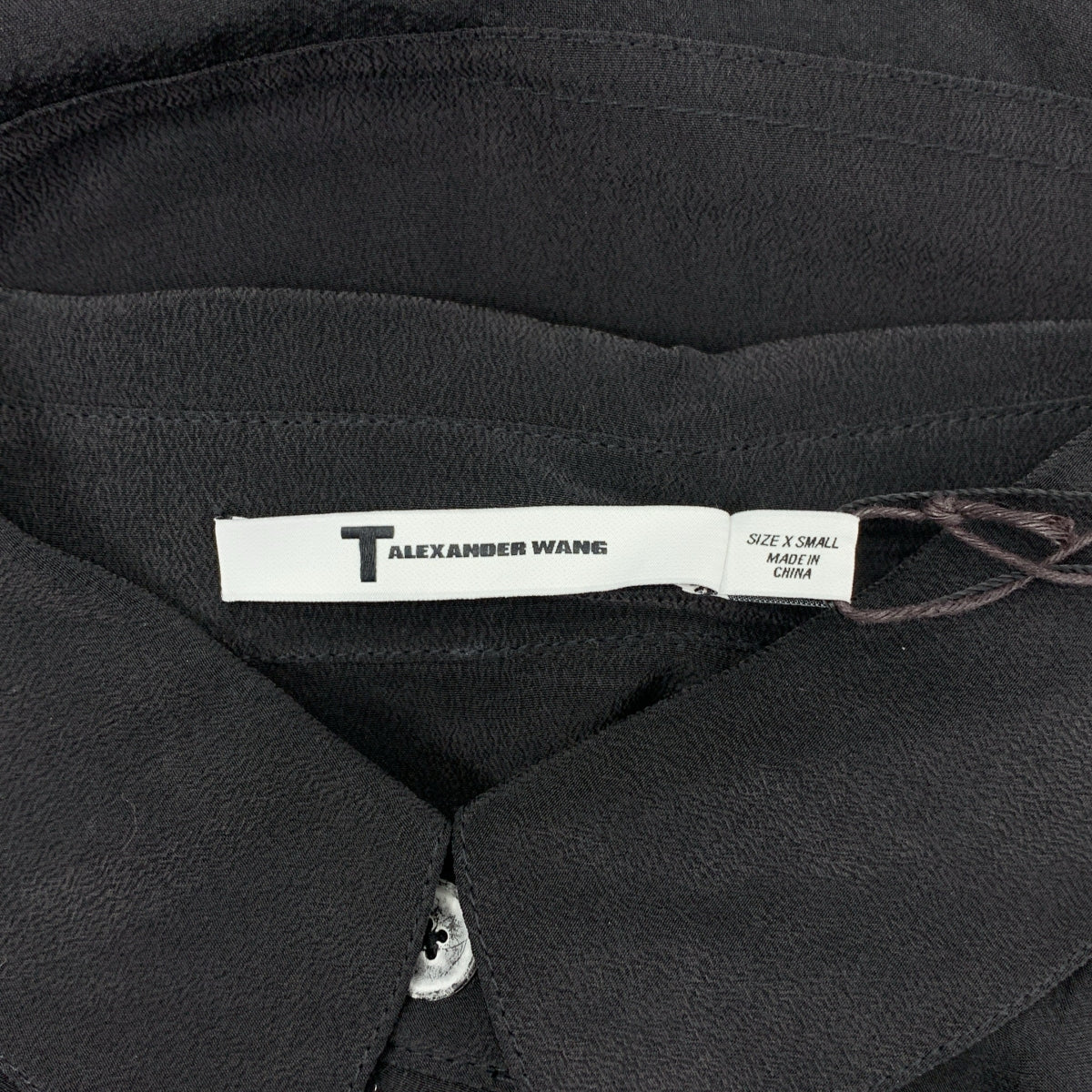 T by Alexander Wang | 100% 絲質 / 絲質無袖襯衫裙 | XS | 女款