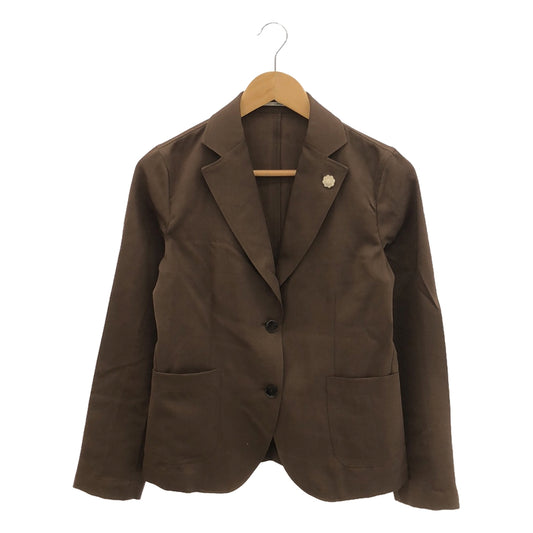 LARDINI | Wool tailored jacket | 40 | Brown | Women's