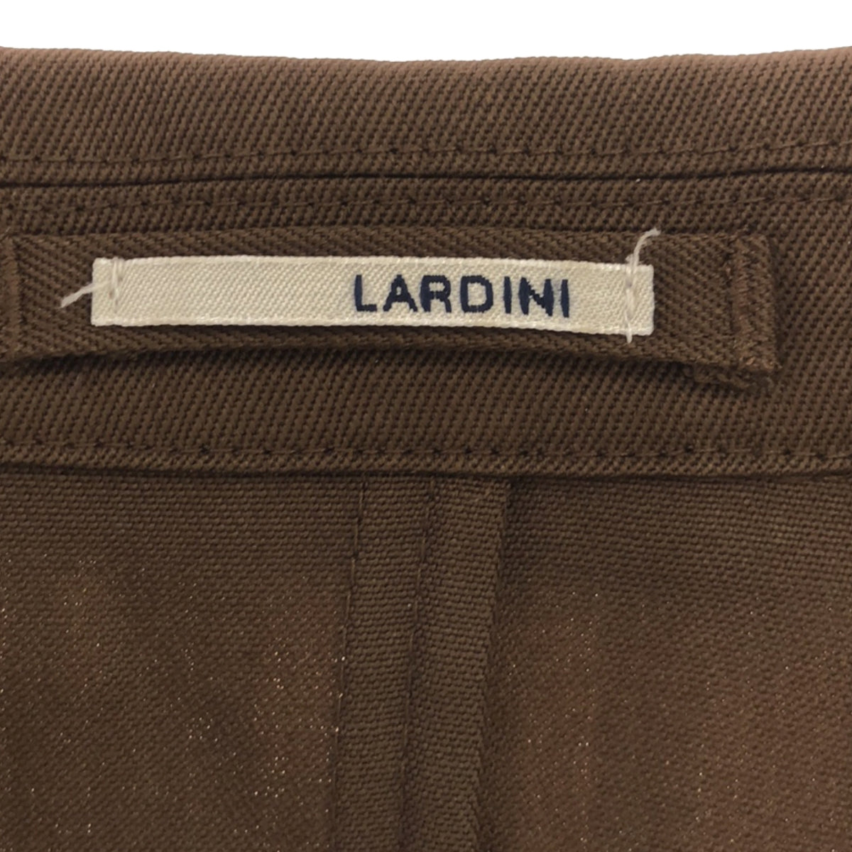 LARDINI / ラルディーニ | ウール テーラードジャケット | 40 | ブラウン | レディース