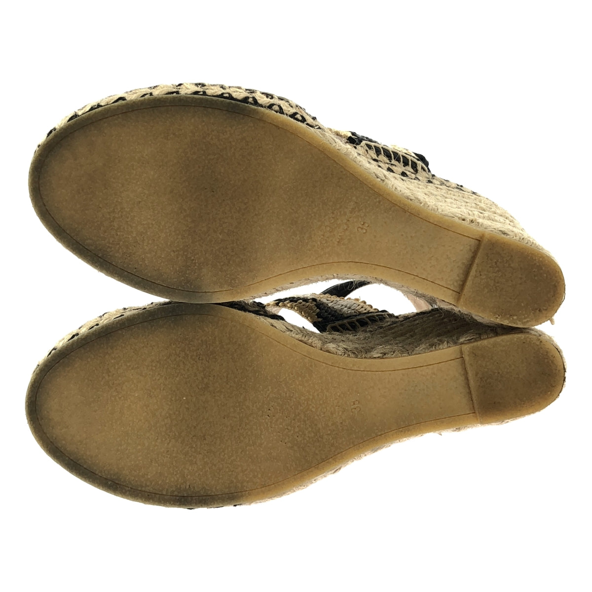 sergio rossi / セルジオロッシ | SR RIMINI 085 ウェッジソール サンダル | 38 | レディース