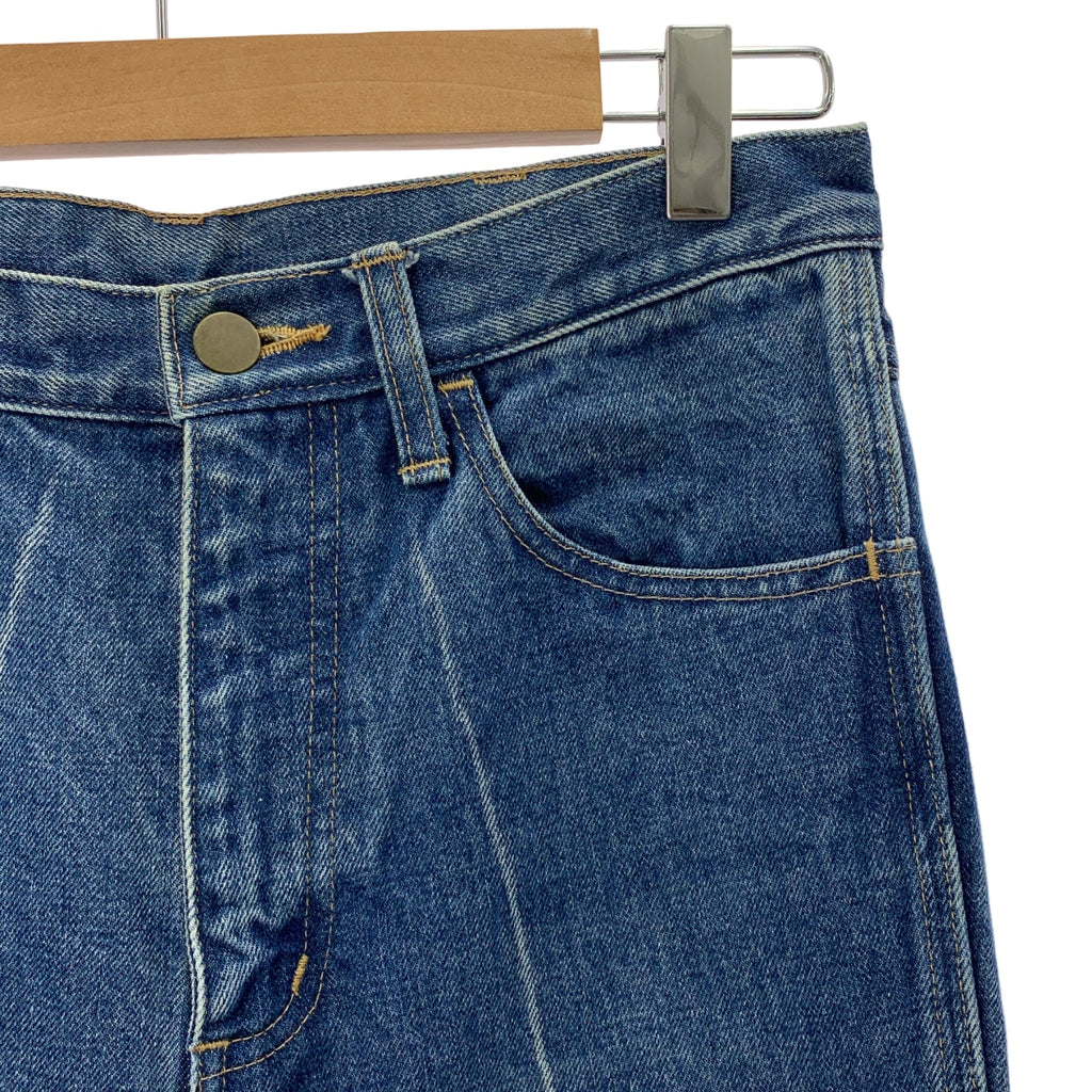 FUMIKA UCHIDA / フミカウチダ | センタープレス カットオフ デニムパンツ | 36 | レディース