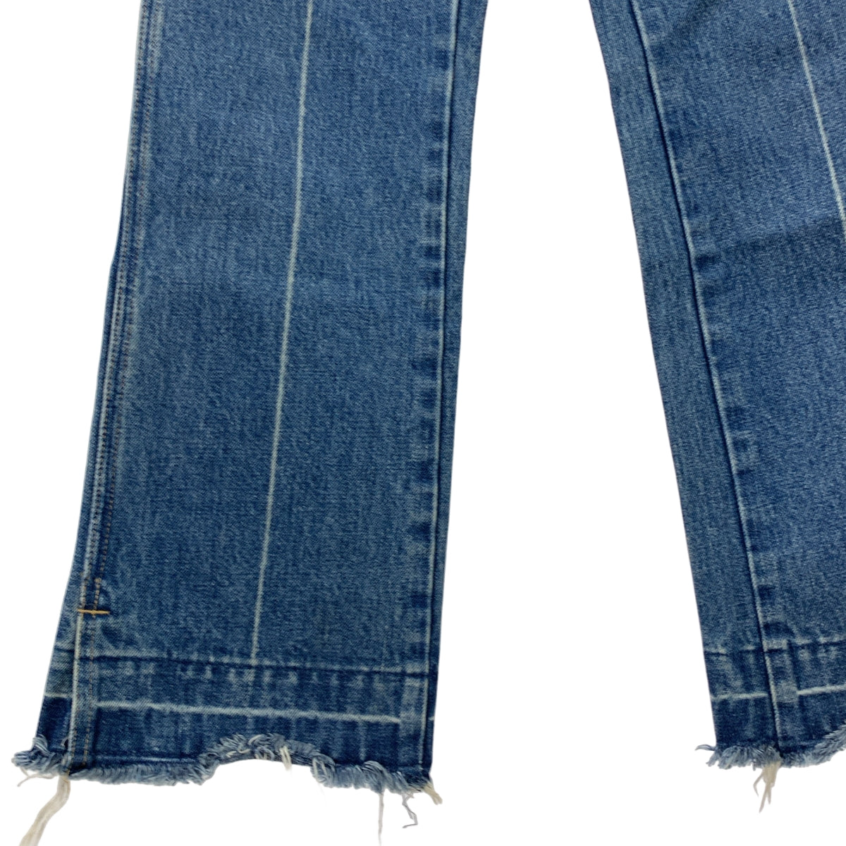 FUMIKA UCHIDA / フミカウチダ | センタープレス カットオフ デニムパンツ | 36 | レディース