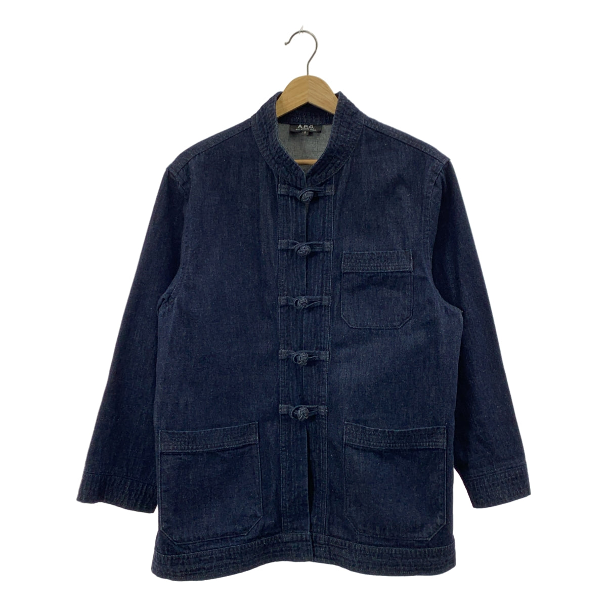 APC / A.P.C. | 超大款牛仔旗袍外套 | 尺寸 36 | 女款