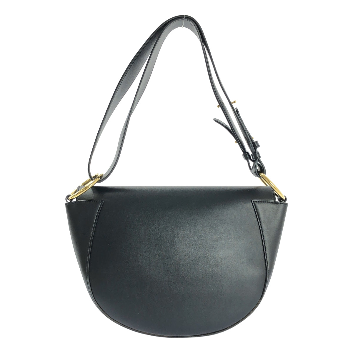 STELLA McCARTNEY | LOGO Marlee 環保柔軟 Alter Mat 翻蓋肩背包 | Logo 半月形單肩包