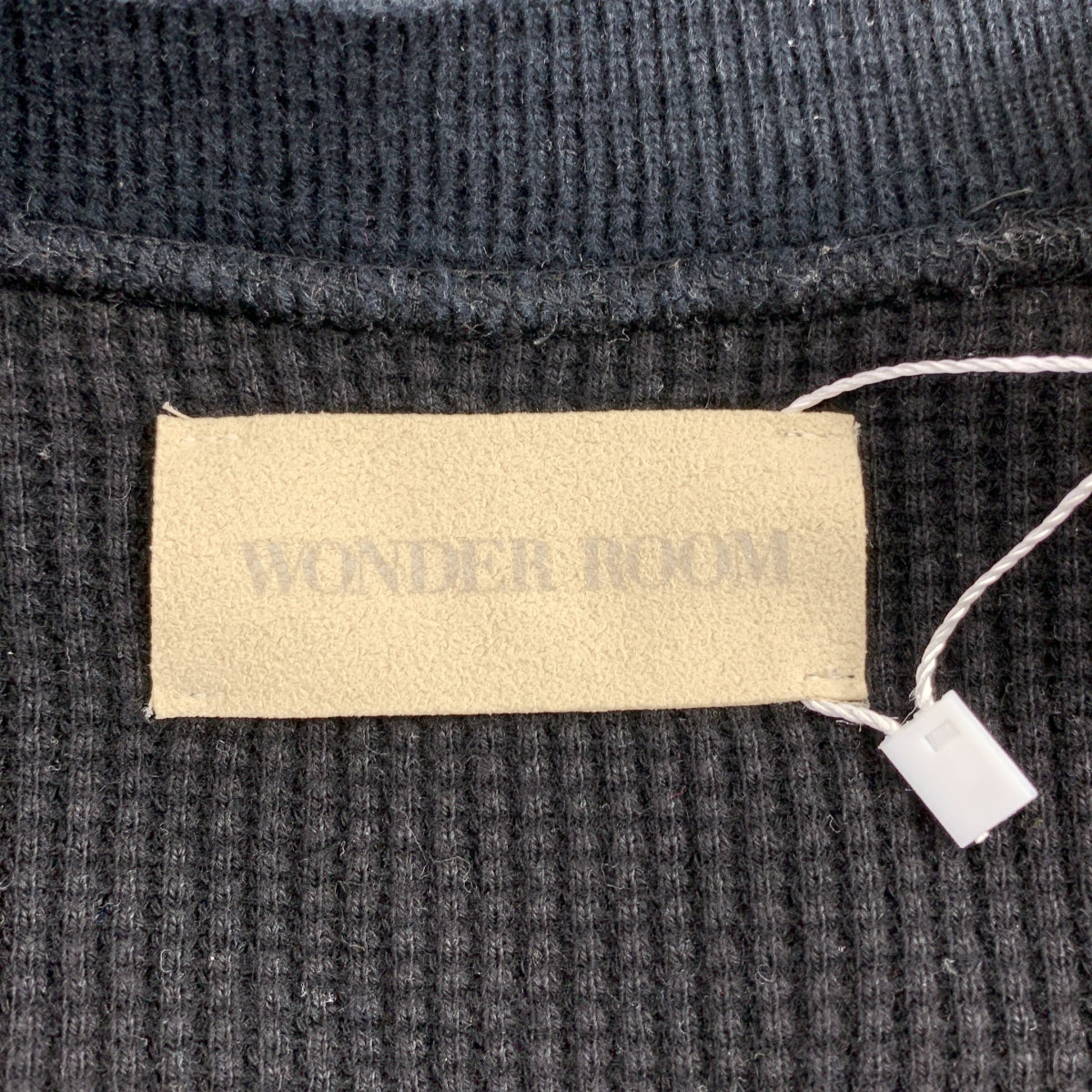 WONDER ROOM / ワンダールーム | "WAFFLE" l/s waffle thermal tee ロングスリーブ ワッフル サーマルTシャツ | S | メンズ
